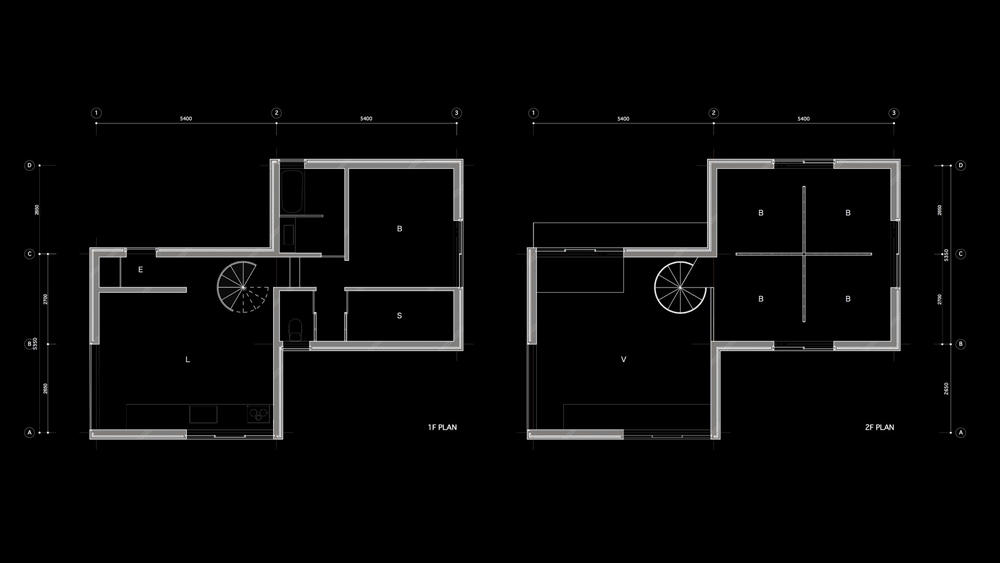 kazunori fujimoto architects completes house in ashiya, japan, with concrete spiral staircase