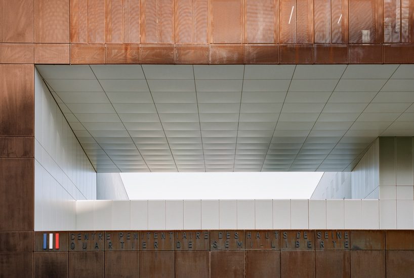 LAN completes monolithic minimum security prison in nanterre, france