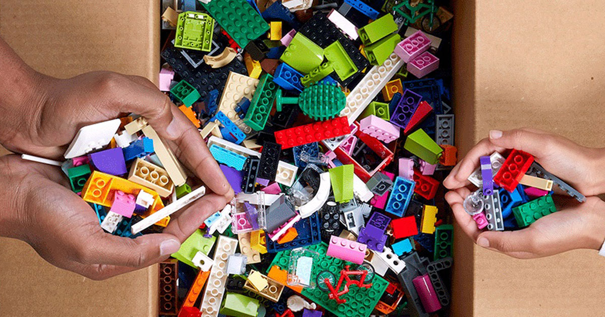 LEGO's latest initiative collects, washes and donates old bricks to charity