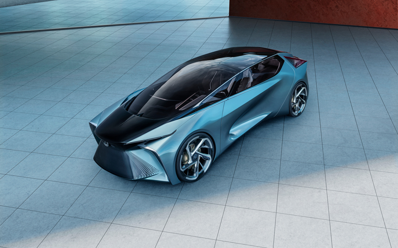 lexus unveils electric LF-30 concept with drone-deploying capabilities