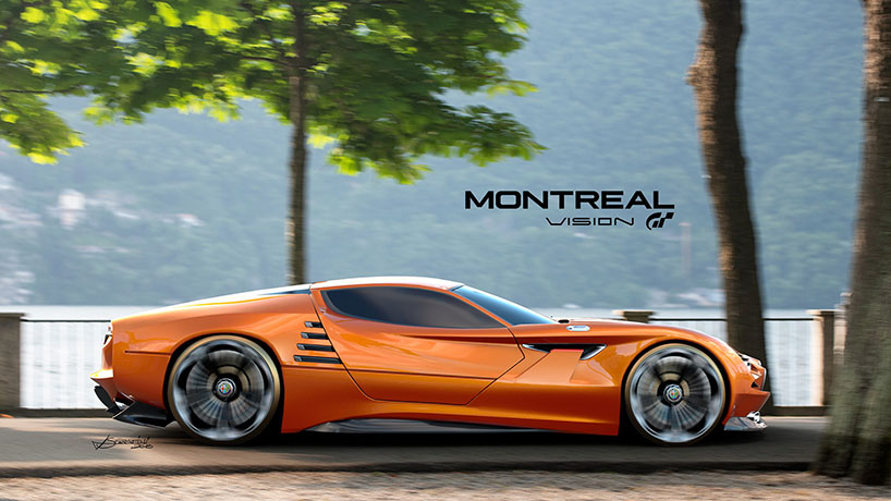 luca serafini's alfa romeo montreal vision GT concept is what supercars should be like