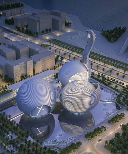 safdie architects reveals design for abu dhabi's abrahamic family house