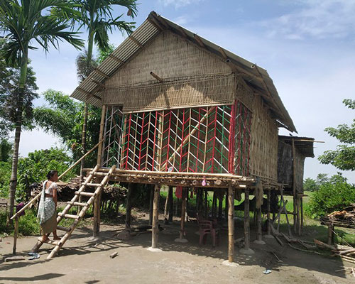 SEEDS builds community-driven, disaster resilient bamboo housing in india