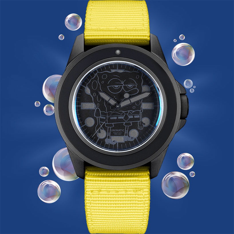 UNIMATIC watches SpongeBob SquarePants 20th anniversary yellow timepiece
