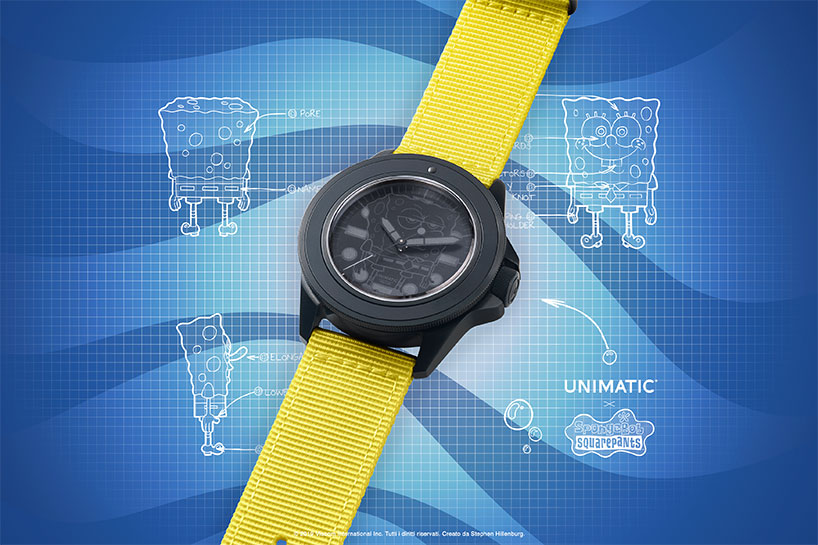 UNIMATIC watches SpongeBob SquarePants 20th anniversary yellow timepiece