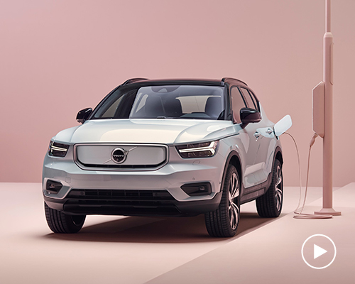 volvo unveils its first fully electric car: the XC40 recharge