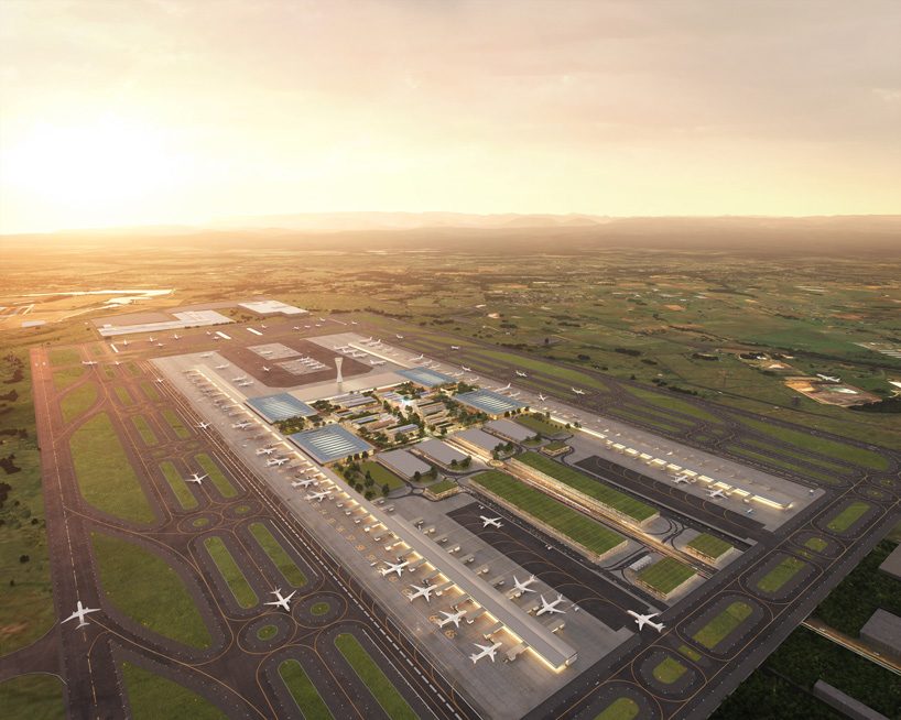 zaha hadid architects + COX architecture win bid to build the new western sydney airport