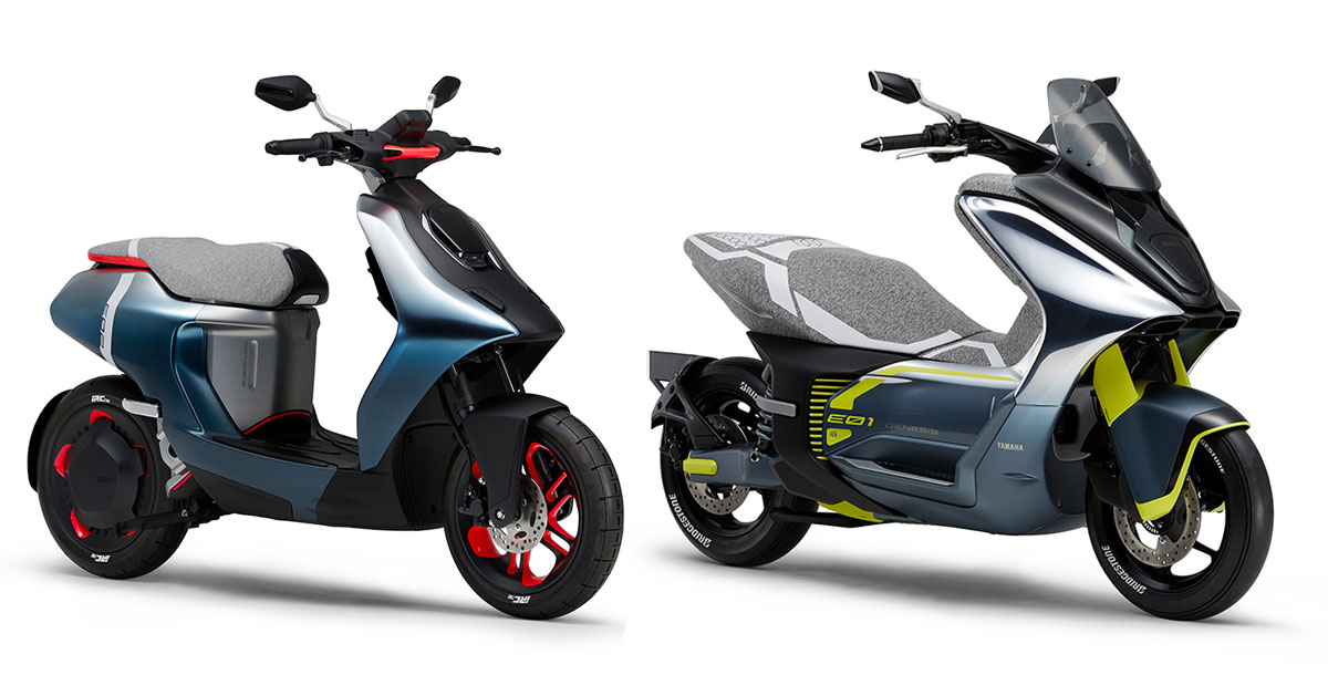 Yamaha Launches Trio Of Battery Powered Concepts Including Two City Scooters