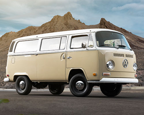 volkswagen gives classic 1972 type 2 microbus an electric upgrade