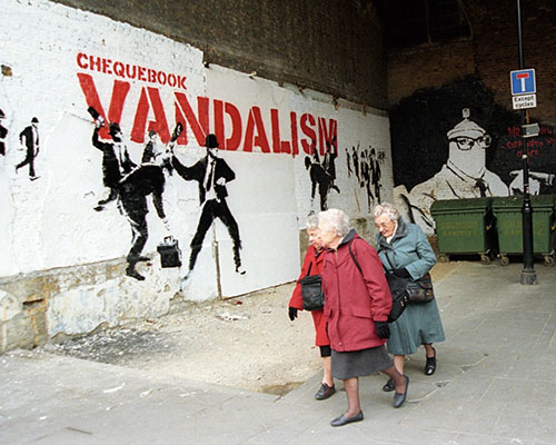 banksy's former agent to release book with never-before-seen images