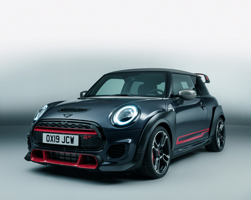 ‘emotional and dynamic' MINI john cooper works GP 2020 integrates 3D-printed parts