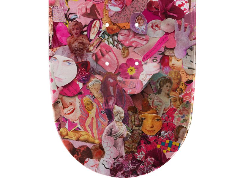 vik muniz collaborates with the skateroom on eight-color-spectrum skateboard series