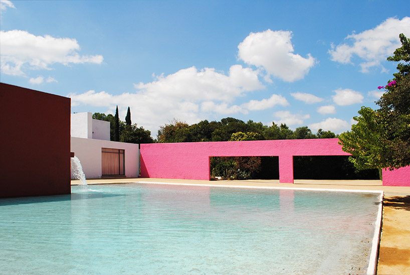 luis barragán's equestrian estate and pool cuadra san cristóbal in mexico city