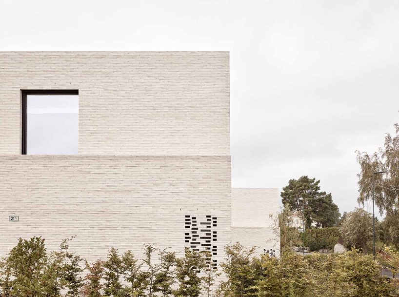 reiulf ramstad architects builds brick-clad residential complex 'bygdøynesveien 15' in norway