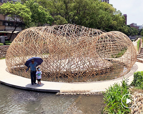 CUHK explores the structural limits of bamboo with TOROO pavilion in taiwan