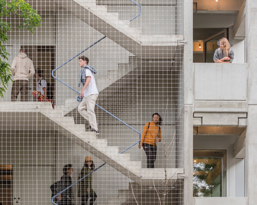 FAR constructs wohnregal life/work building in berlin using precast concrete elements