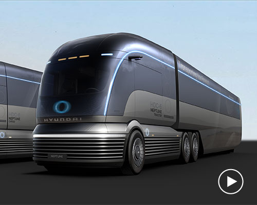 tesla has a rival in new hyundai hydrogen-powered semi-truck concept