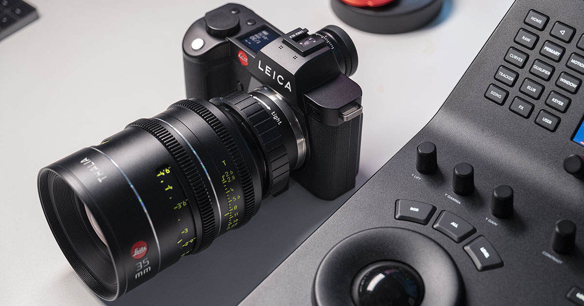 mirrorless 47.3 megapixel leica SL2 camera also captures stunning 4K