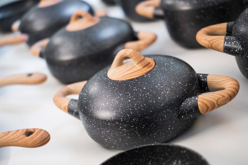 luca trazzi designs 'K' collection of small appliances + cookware for kasanova