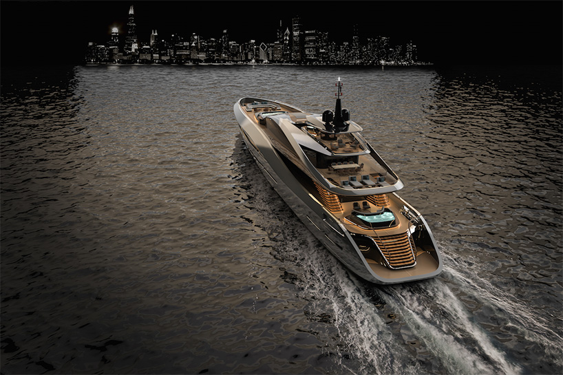 rossinavi and pininfarina design sports car-inspired super yacht - 3