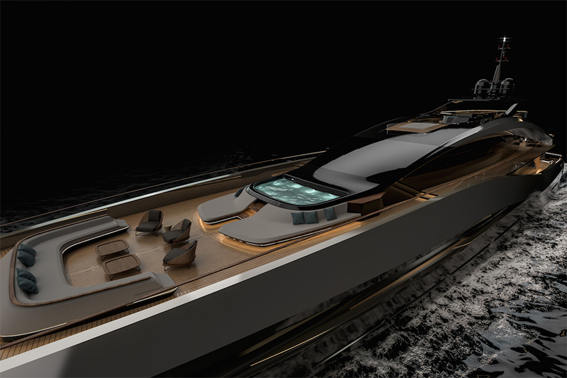 rossinavi and pininfarina design sports car-inspired super yacht - 5