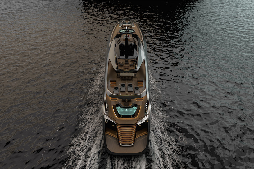 rossinavi and pininfarina design sports car-inspired super yacht - 4