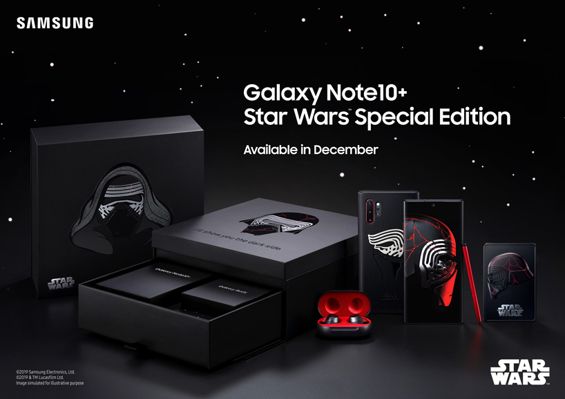 samsung and star wars join forces on themed galaxy note 10 plus