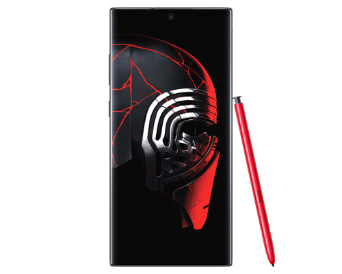 samsung and star wars join forces on themed galaxy note 10 plus
