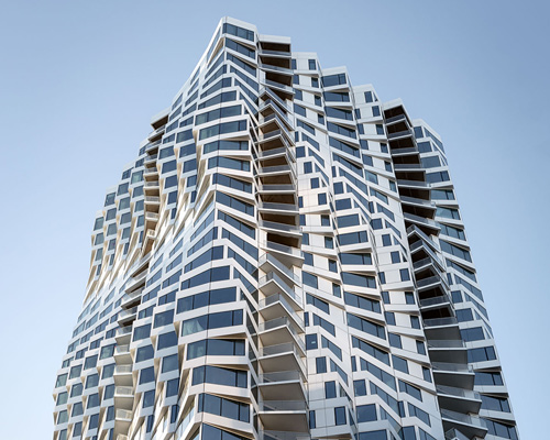 studio gang's MIRA tower in san francisco shown in new images, as residents move in