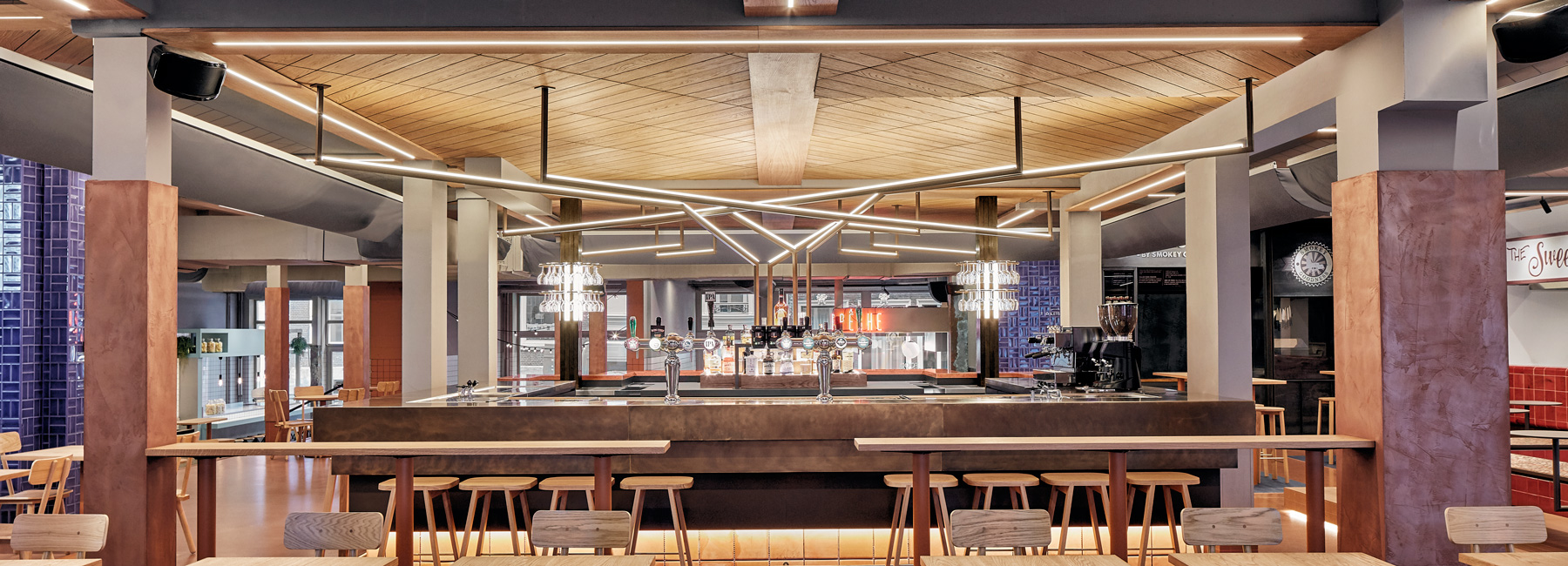 Studio Modijefsky Designs 'foodhallen' Food Court In The 