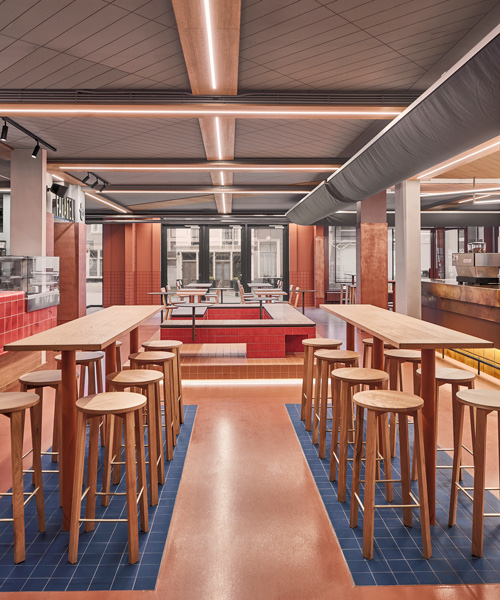 Studio Modijefsky Designs 'foodhallen' Food Court In The 