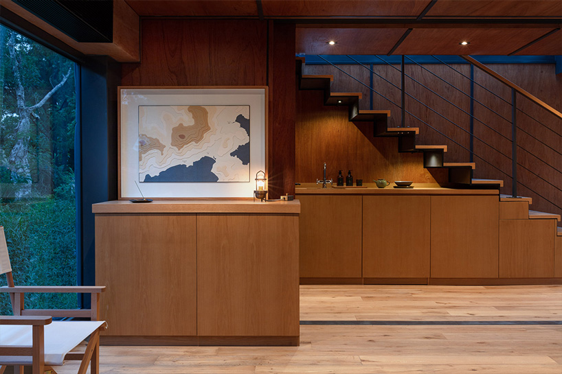 a work of substance stacks shipping containers for marketing suite in hong kong