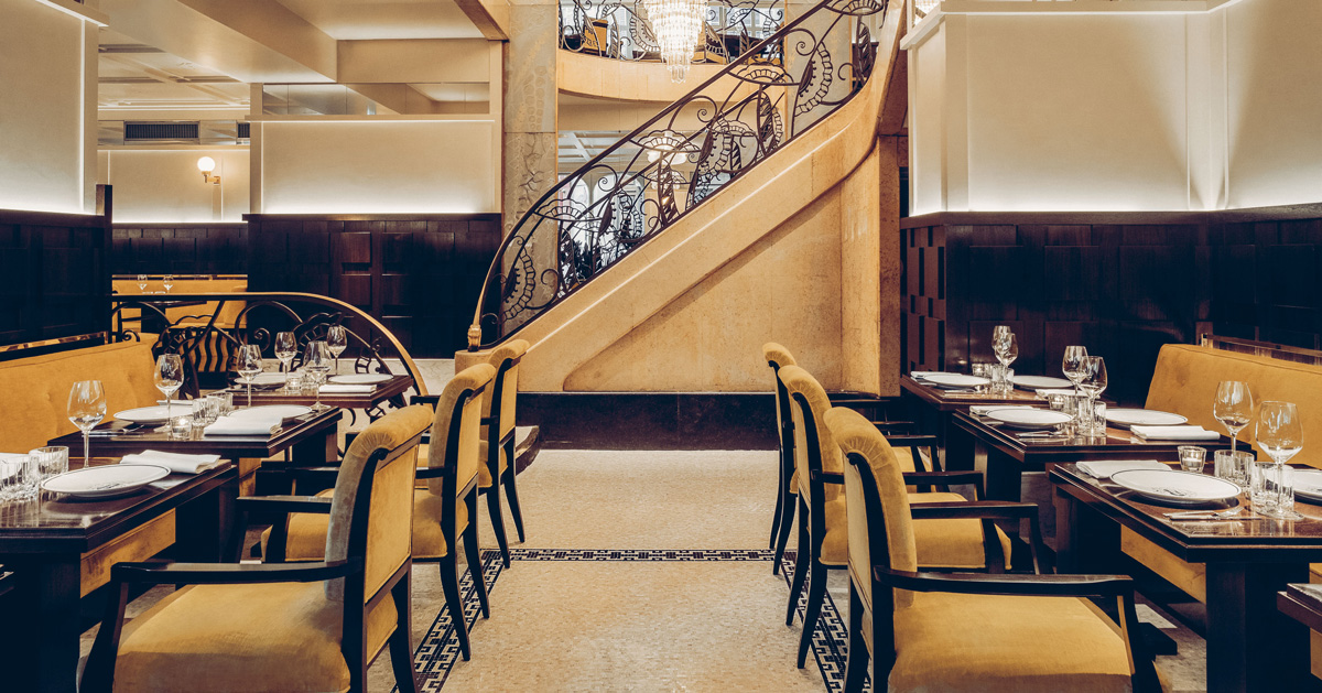 restaurant interiors architecture and design news and projects