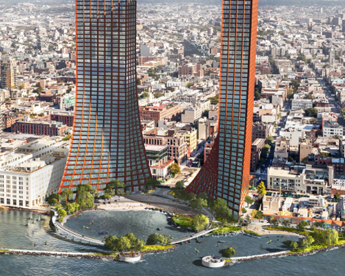 bjarke ingels group + field operations draw up river street masterplan for NYC waterfront
