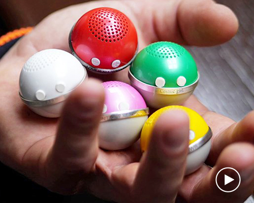 give the gift of music with a customizable 'songball' designed by pierpaolo lazzarini