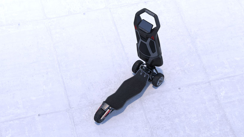 D-fly's dragonfly hyperscooter features aerospace-grade aluminum - 3