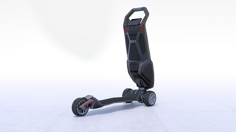 D-fly's dragonfly hyperscooter features aerospace-grade aluminum - 2