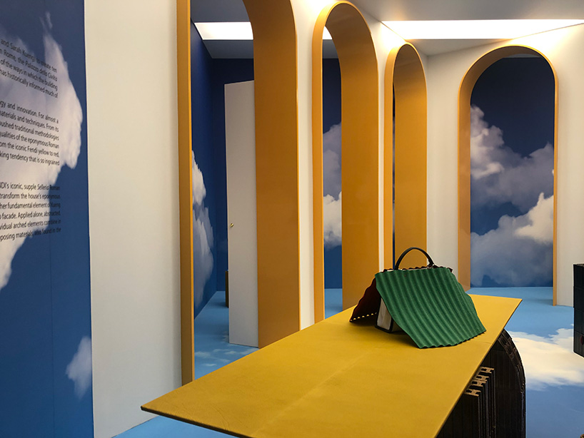 FENDI's roman molds collection by kueng caputo references its rome HQ at design miami/