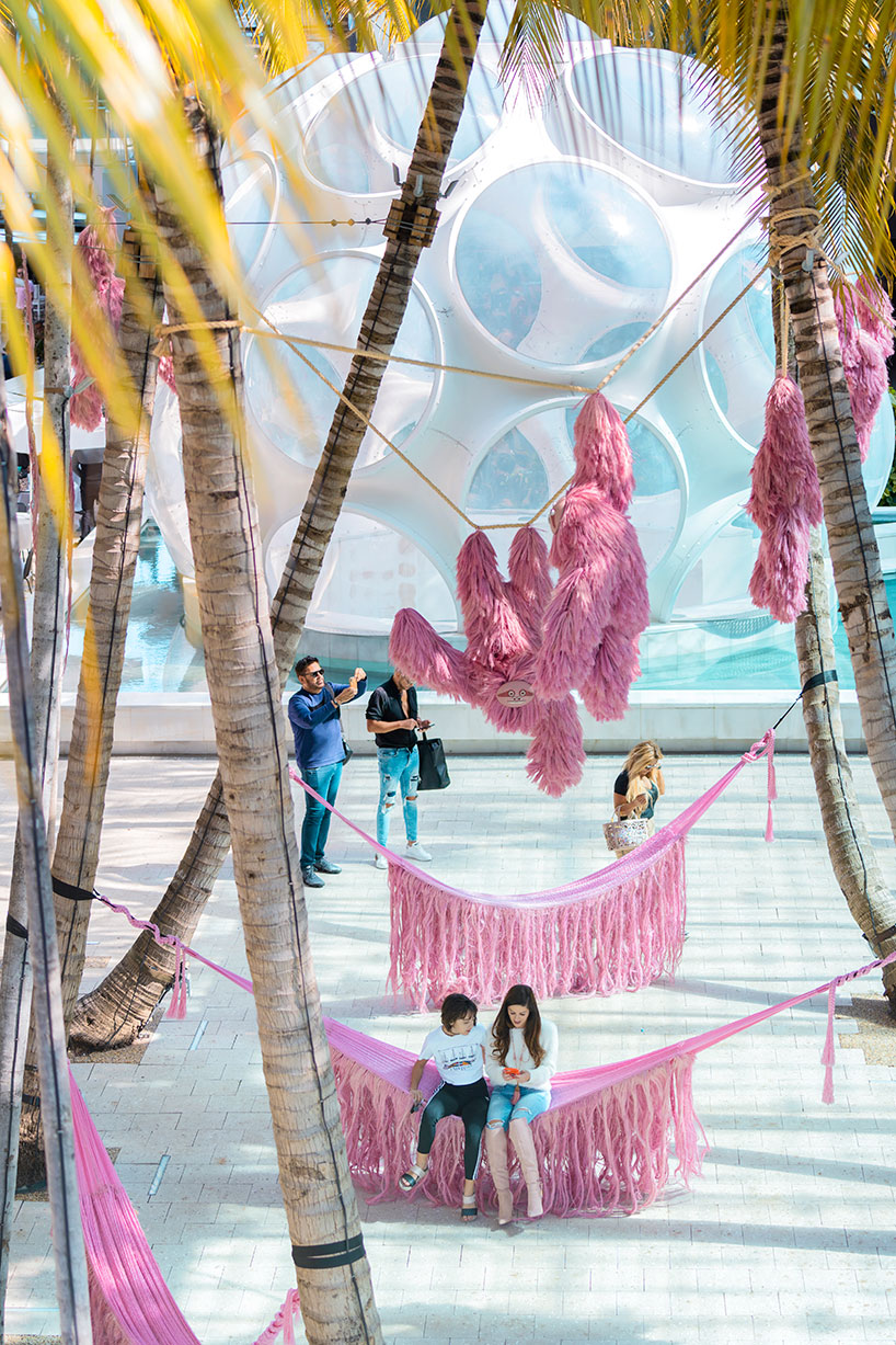 fernando laposse pink beasts naturally-dyed miami design district