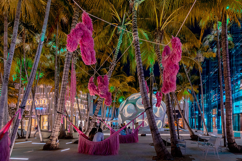 fernando laposse pink beasts naturally-dyed miami design district