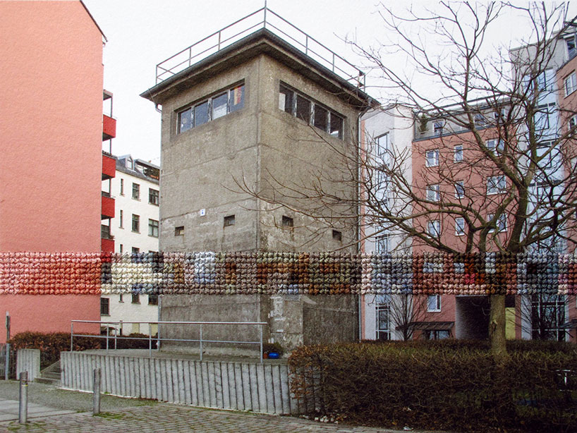 hand-stitched photographs mimic the berlin wall divide 30 years after its fall hand-stitched photographs mimic the berlin wall divide 30 years after its fall