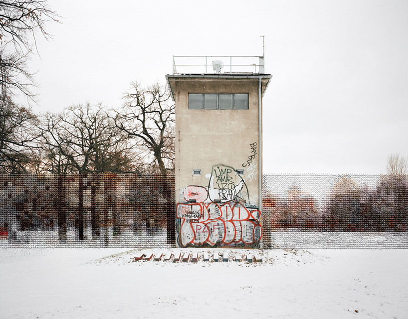 hand-stitched photographs mimic the berlin wall divide 30 years after its fall hand-stitched photographs mimic the berlin wall divide 30 years after its fall