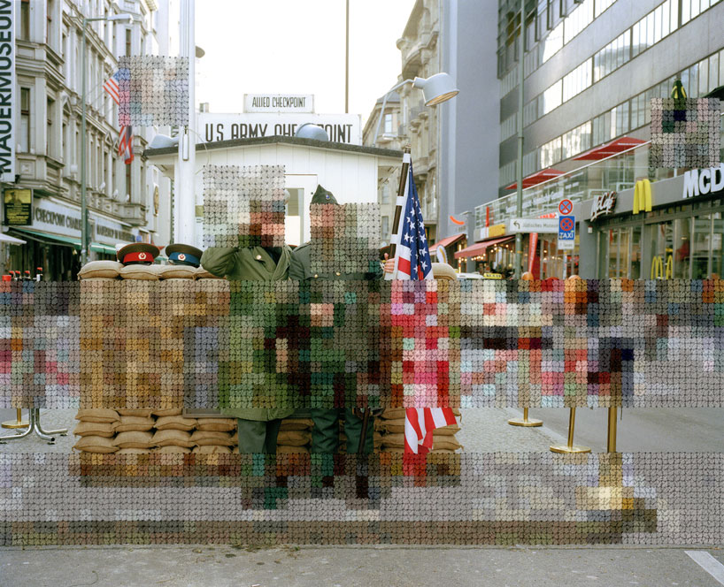 hand-stitched photographs mimic the berlin wall divide 30 years after its fall hand-stitched photographs mimic the berlin wall divide 30 years after its fall