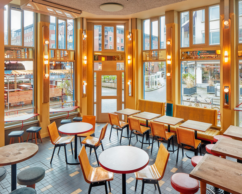 studio modijefsky draws from traditional spanish bars for la cervecería in amsterdam