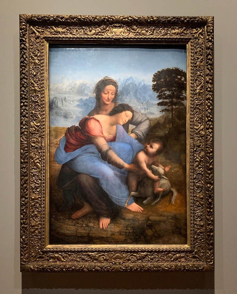 louvre leonardo
