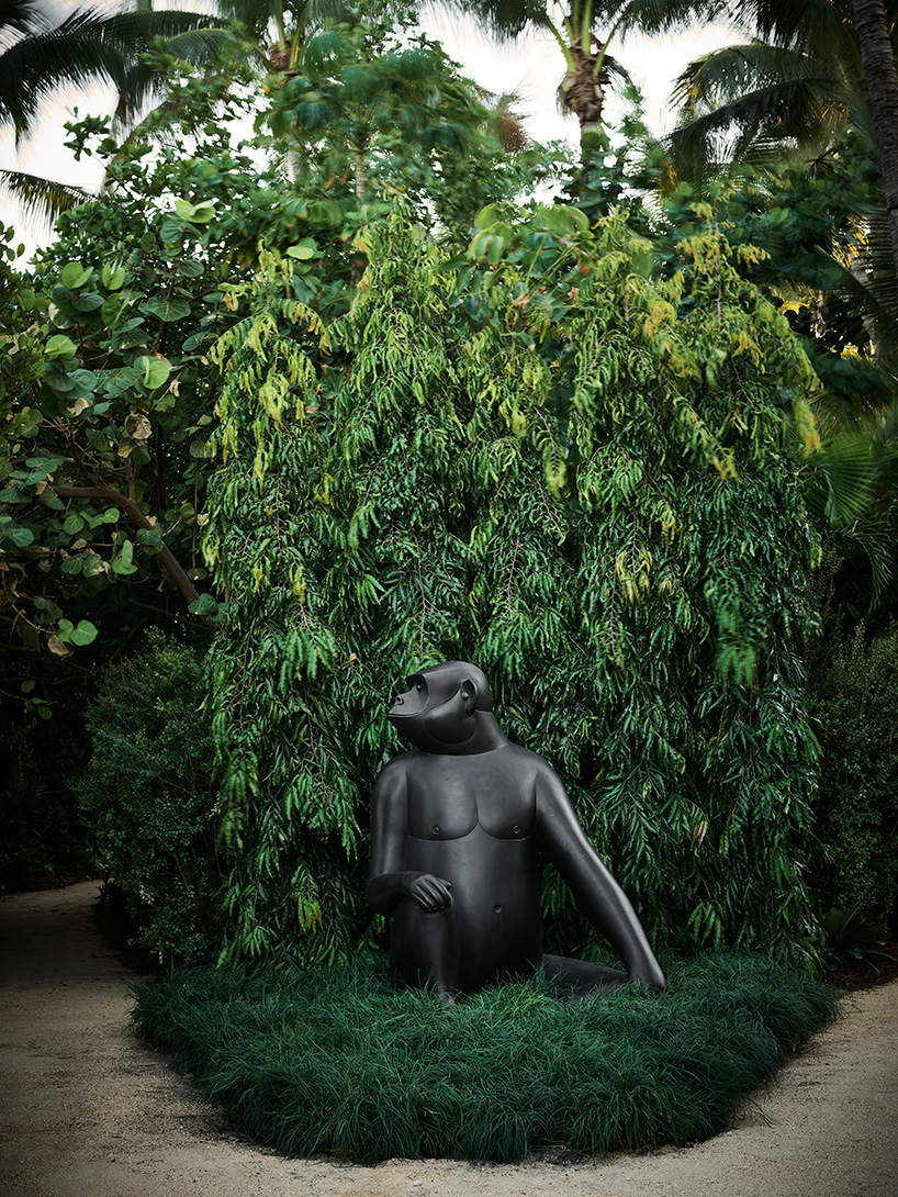 peter marino-designed raleigh gardens host immersive les lalanne's sculpture exhibit in miami
