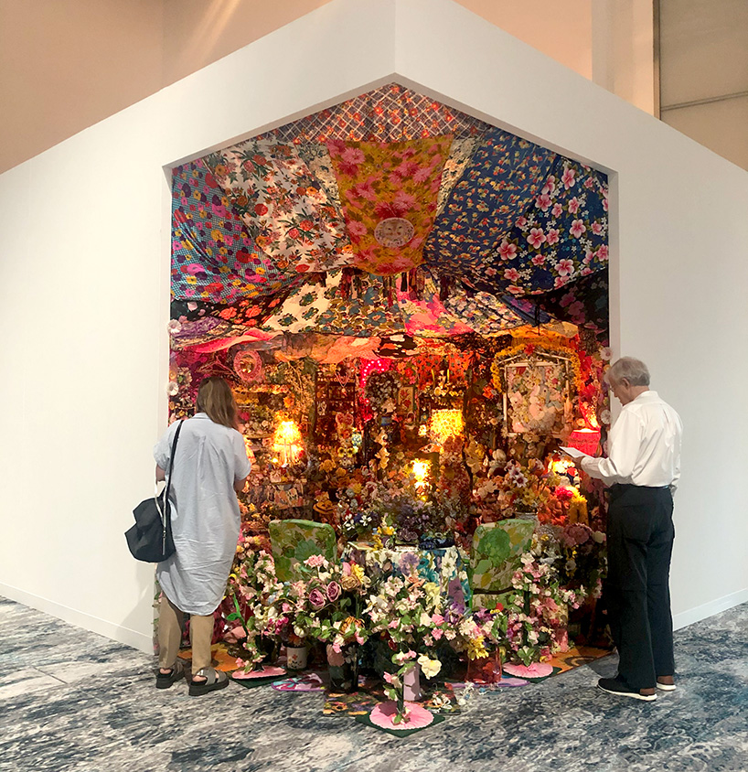 portia munson’s the garden is a room filled with over 1,500 objects at art basel miami