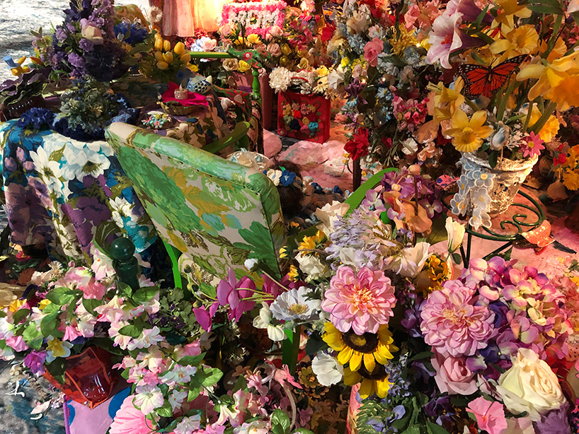 portia munson’s the garden is a room filled with over 1,500 objects at art basel miami