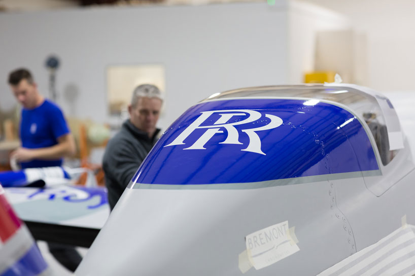 rolls-royce unveils one-seater electric plane in bid to break speed records