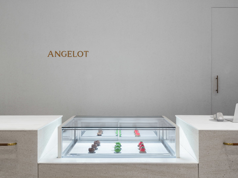 say architects clads angelot patisserie in hangzhou in a curved tile façade - 7